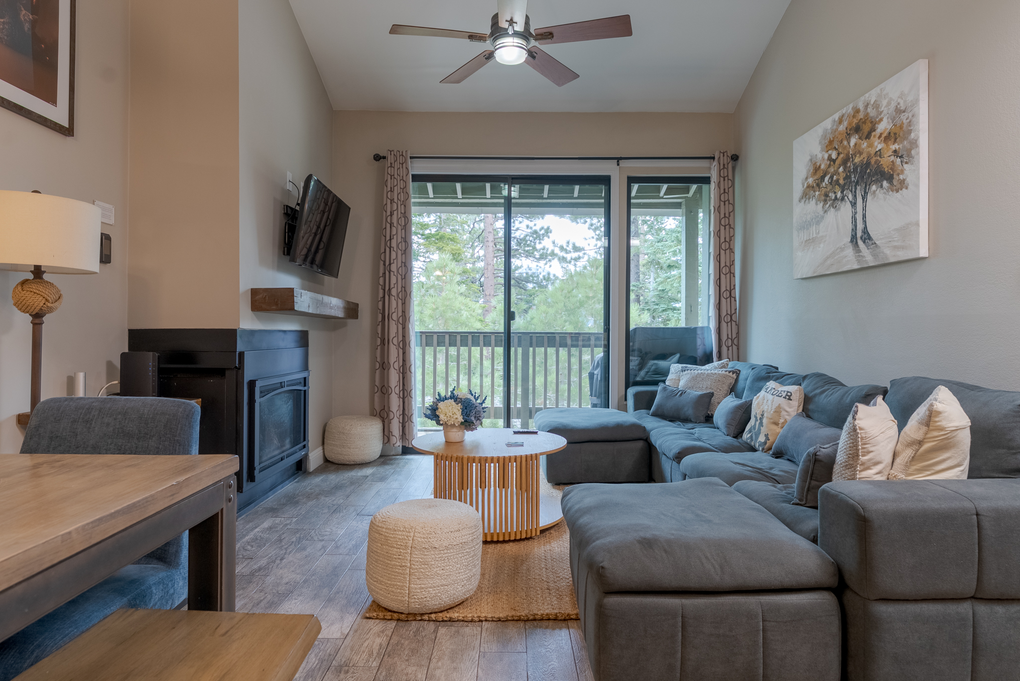 Main Living Space with ample seating. 