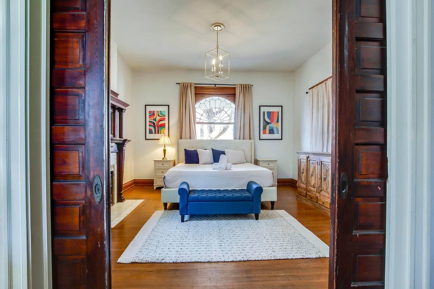 King Bedroom off Living Area