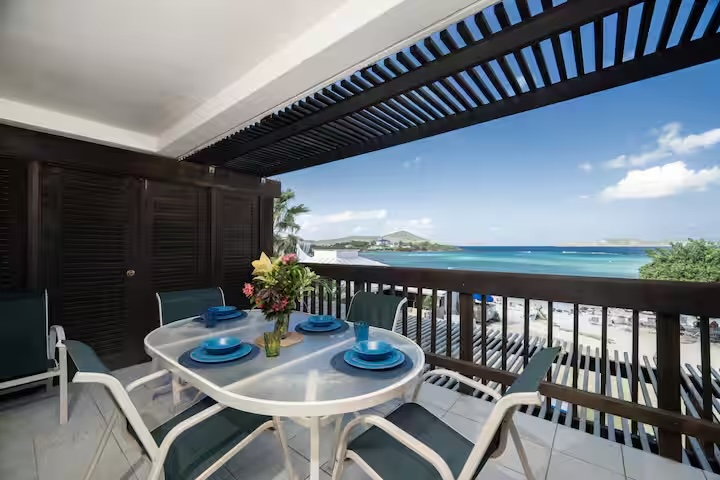 You'll love starting your day with breakfast on this patio