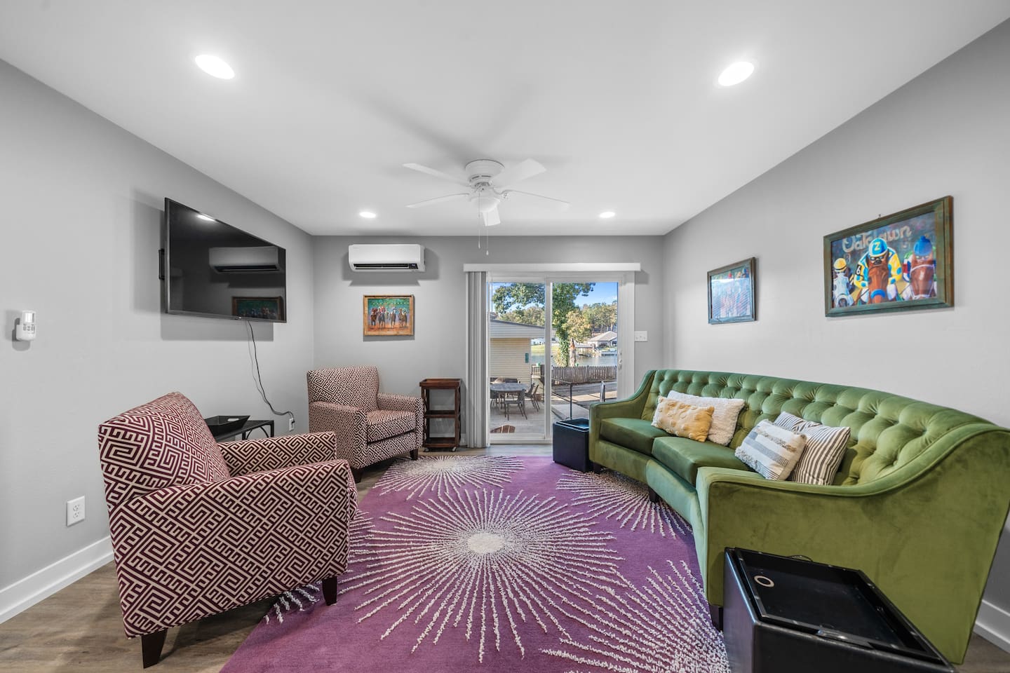 Relaxing after a Day Out Exploring, Stream your Favorite Movie, or just Gather with Friends!