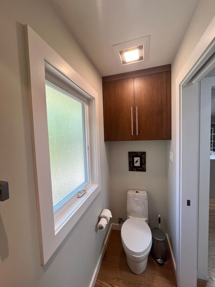 Half bathroom.