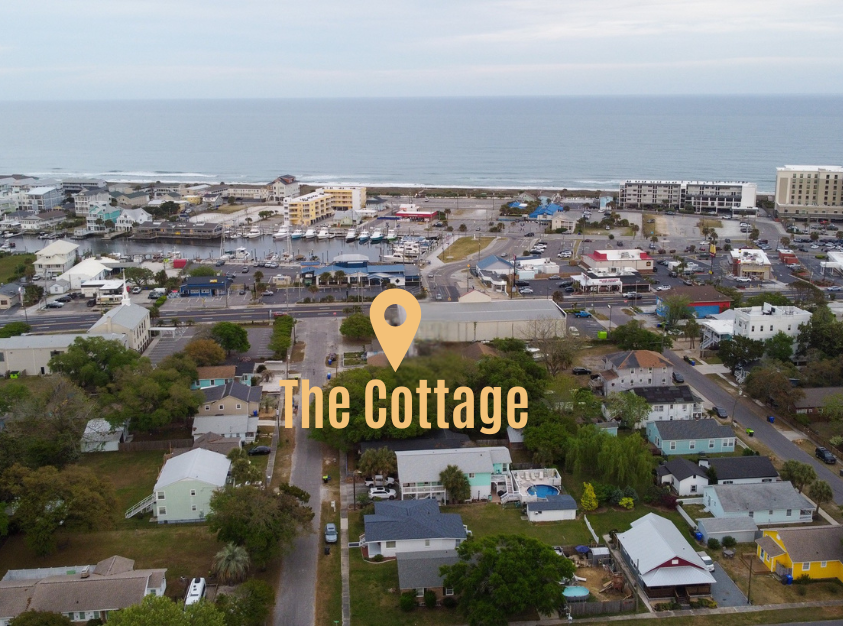 The Cottage is only 3 blocks to the beach