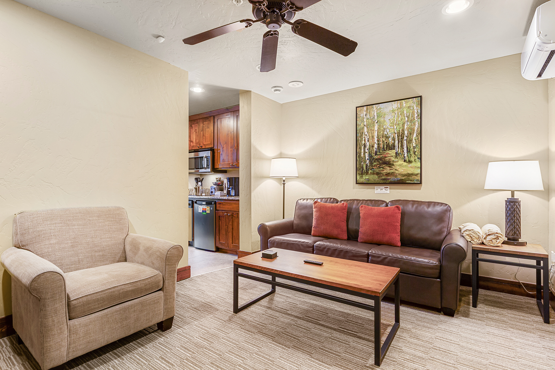 Lock-off Suite living room