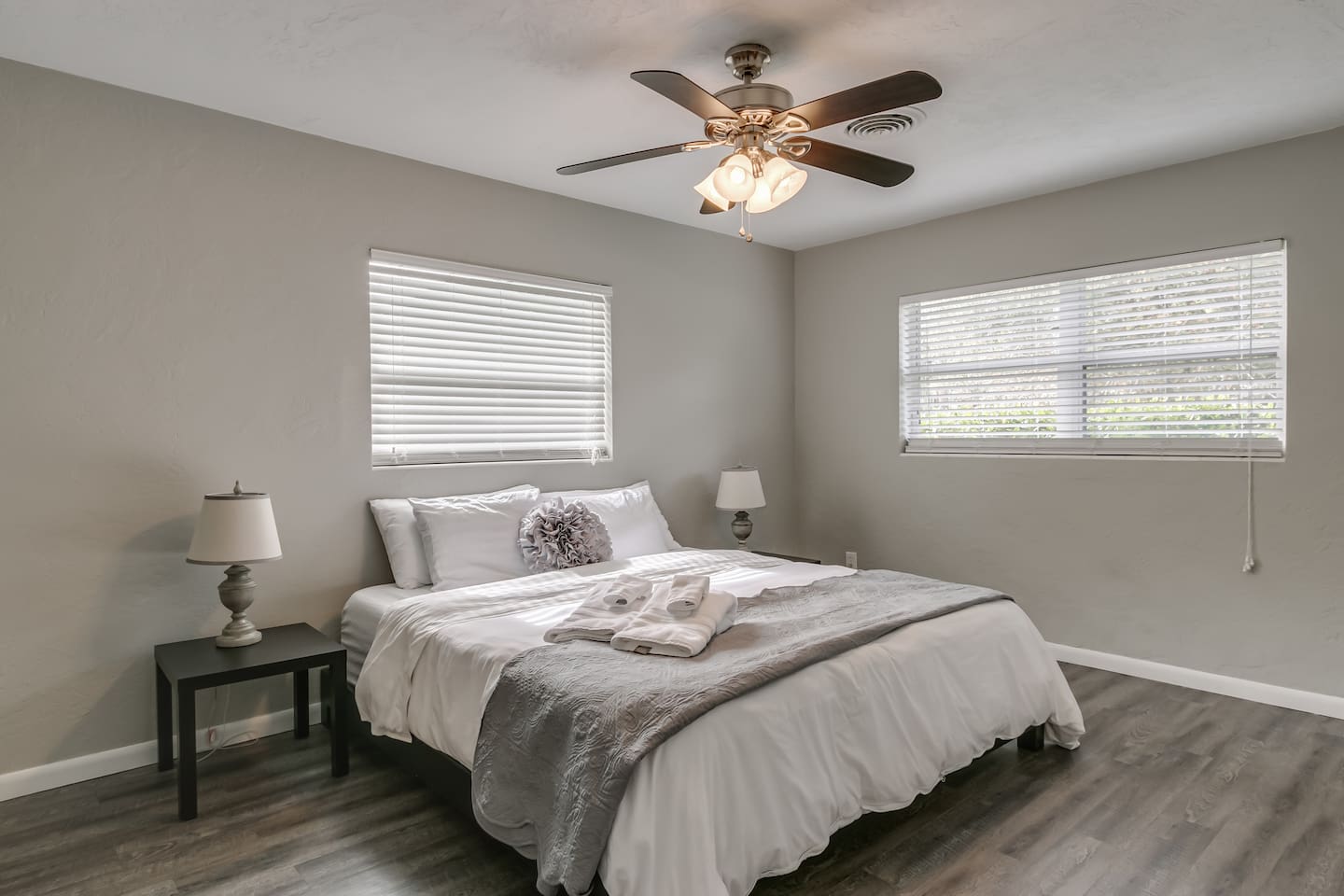 King Bedroom #2 with Attached Hall Bath