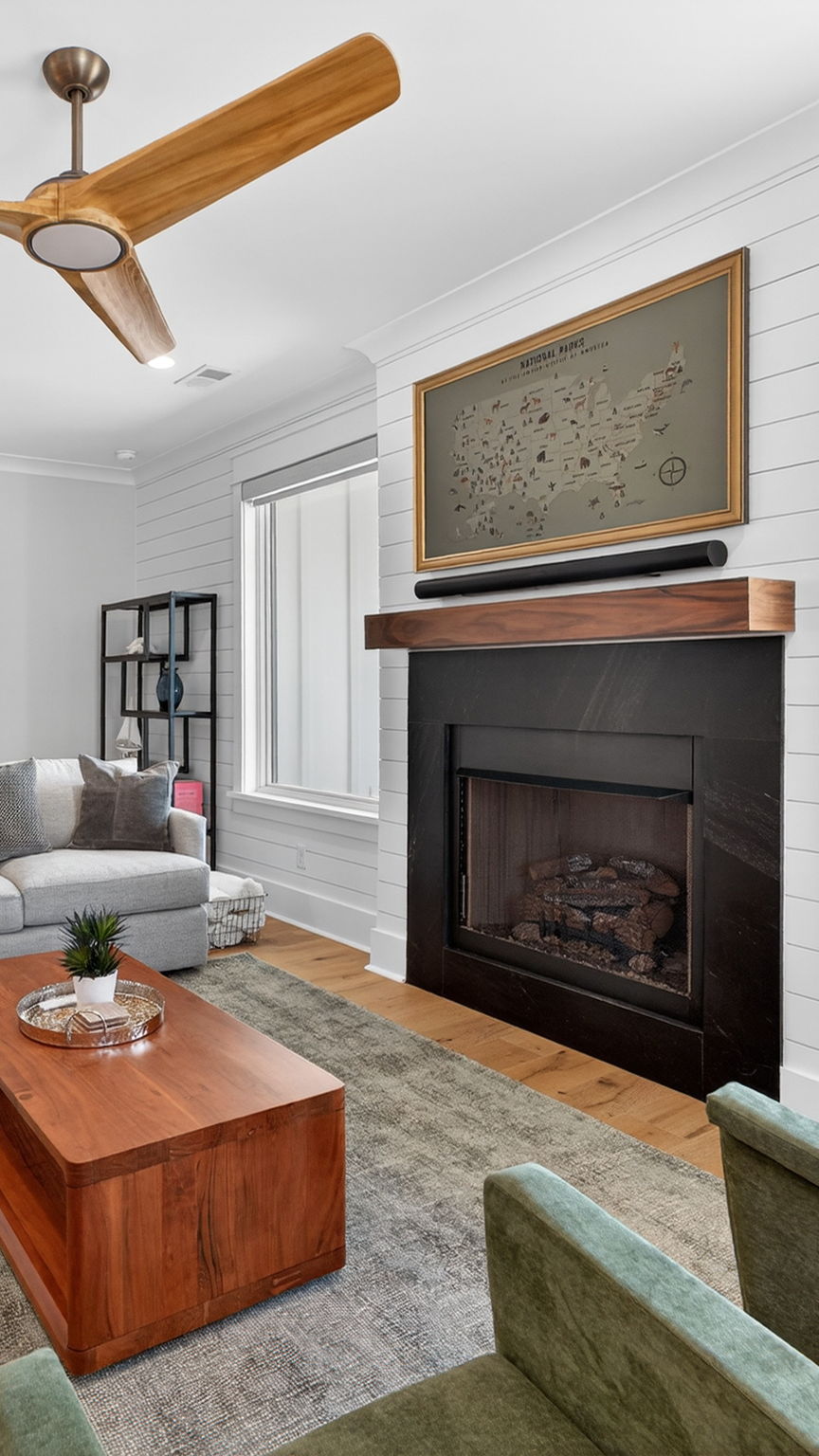 Living Room | On Beach Time | 6 30th Ave, Isle of Palms, SC | IOP Escapes