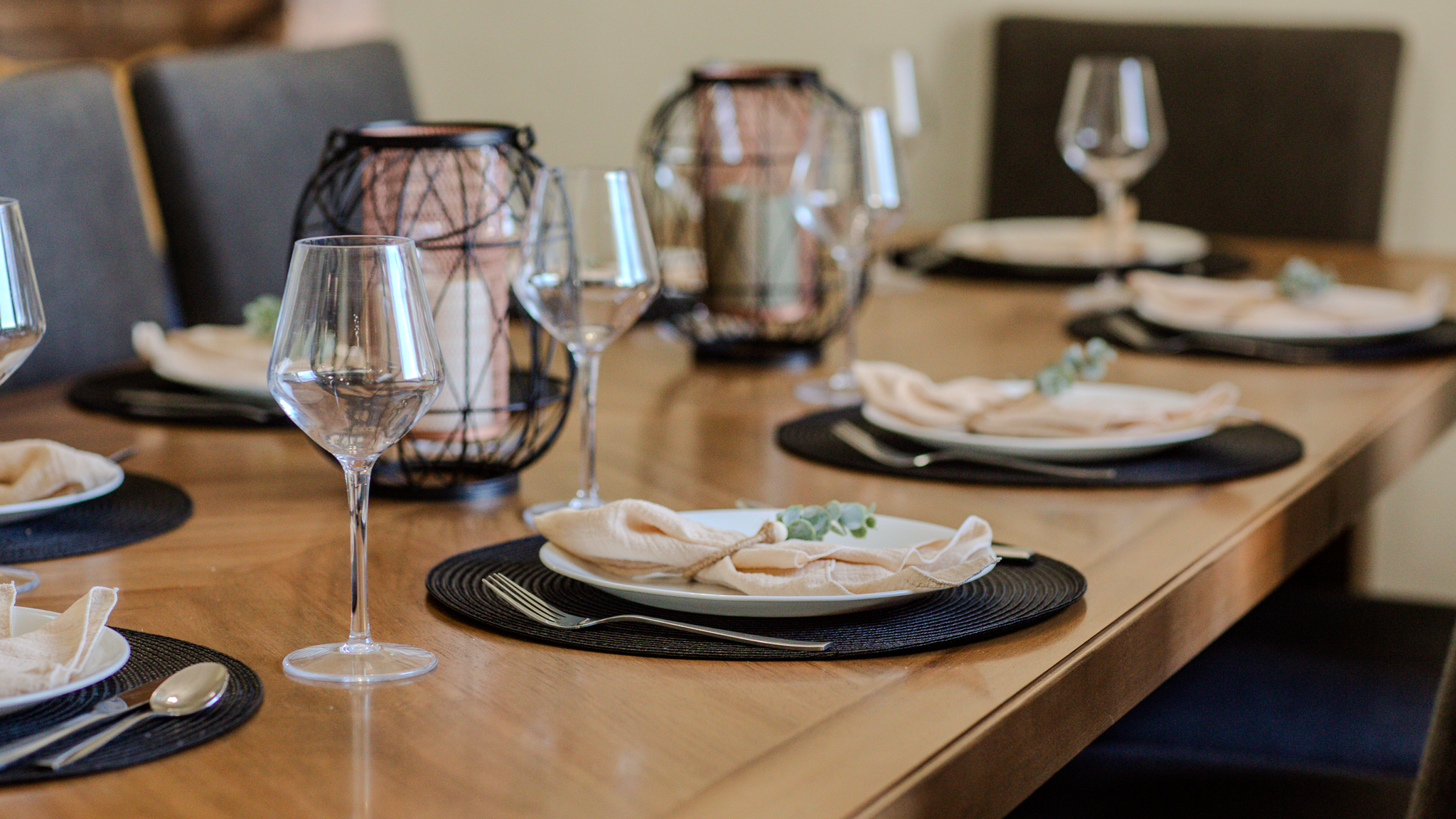 Dining Table Close-up