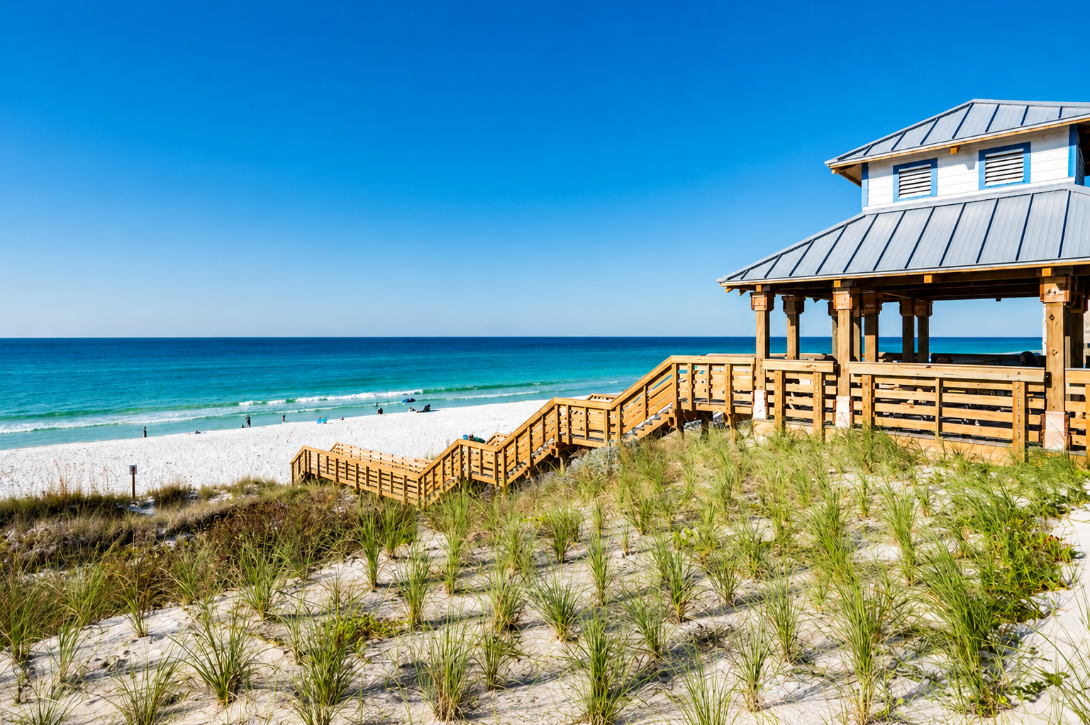 One of the Area's Largest Beach Access Points