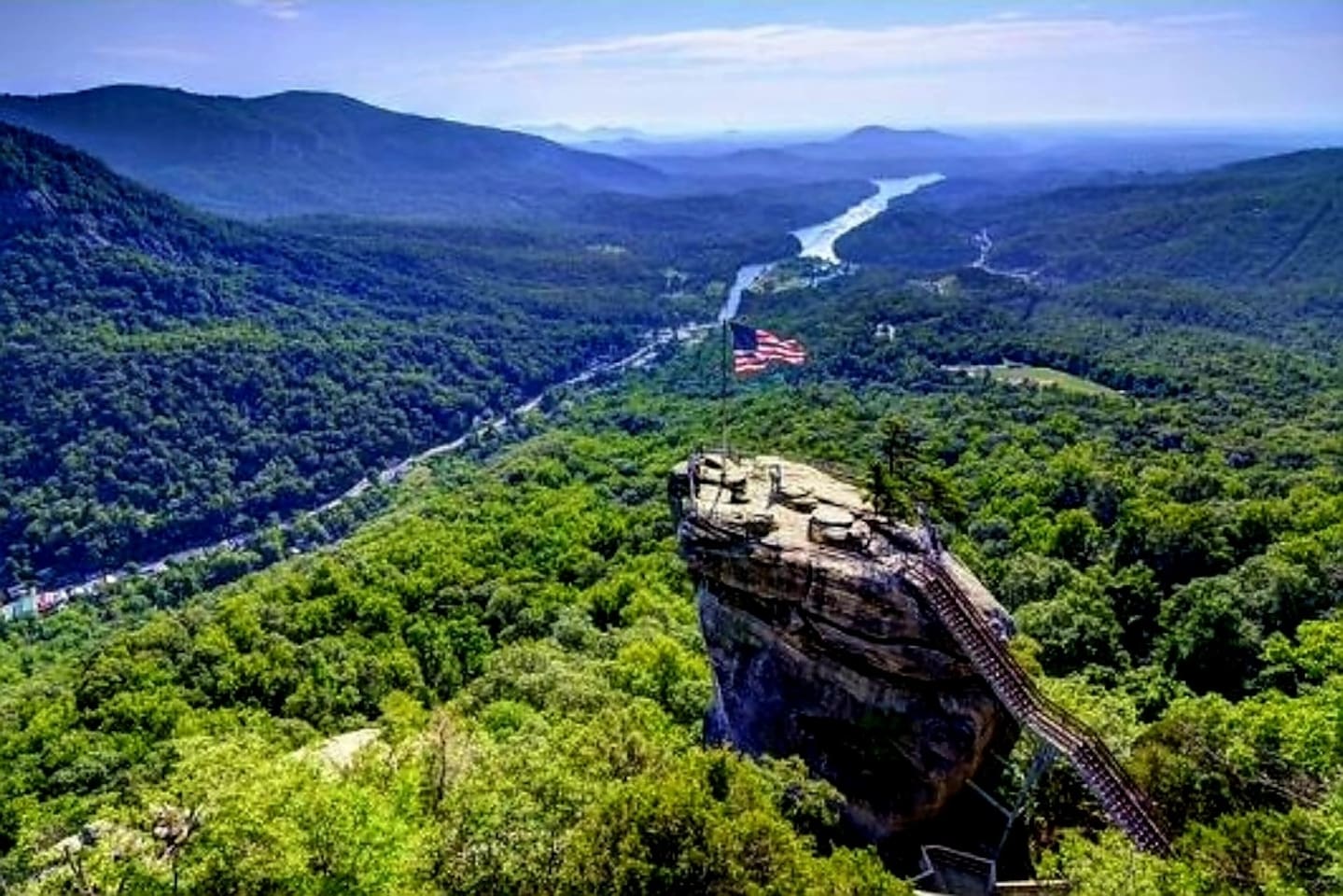 Chimney Rock State Park- 5 minutes from the cabin. Open/2025