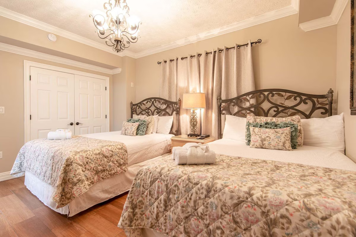 Twin Queen Bedroom