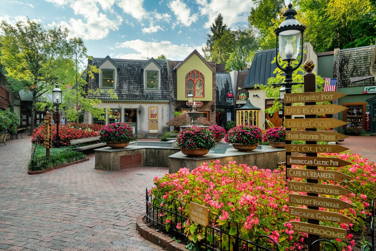 Enjoy Shopping in this Beautiful Mountain Oasis