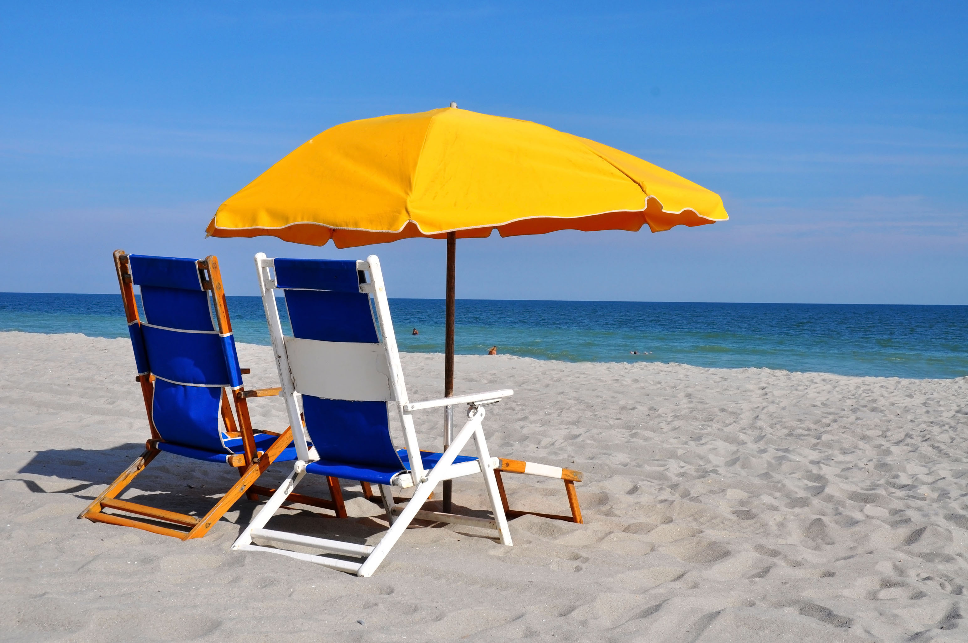 City beach chair and umbrella rentals available (summer season only)