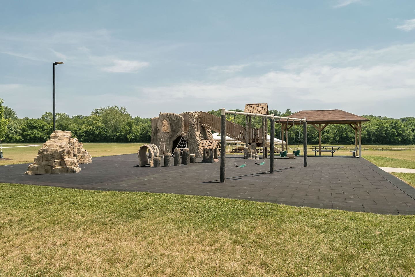 Playground at Charrette Creek Commons (5-minute drive away)