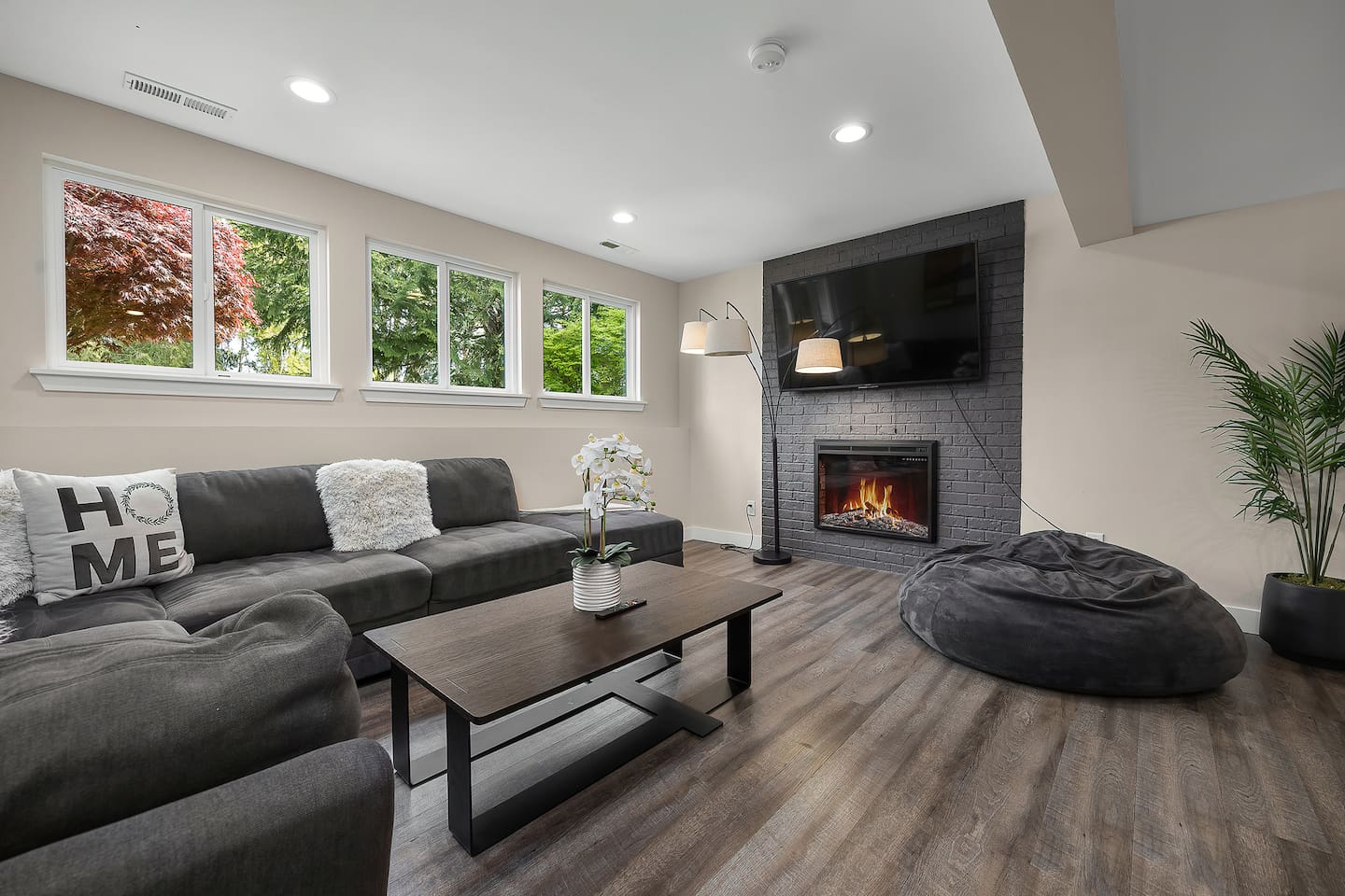 “Settle in on these ultra-comfy couches and enjoy the perfect space for rest, reading, or quiet evenings.”