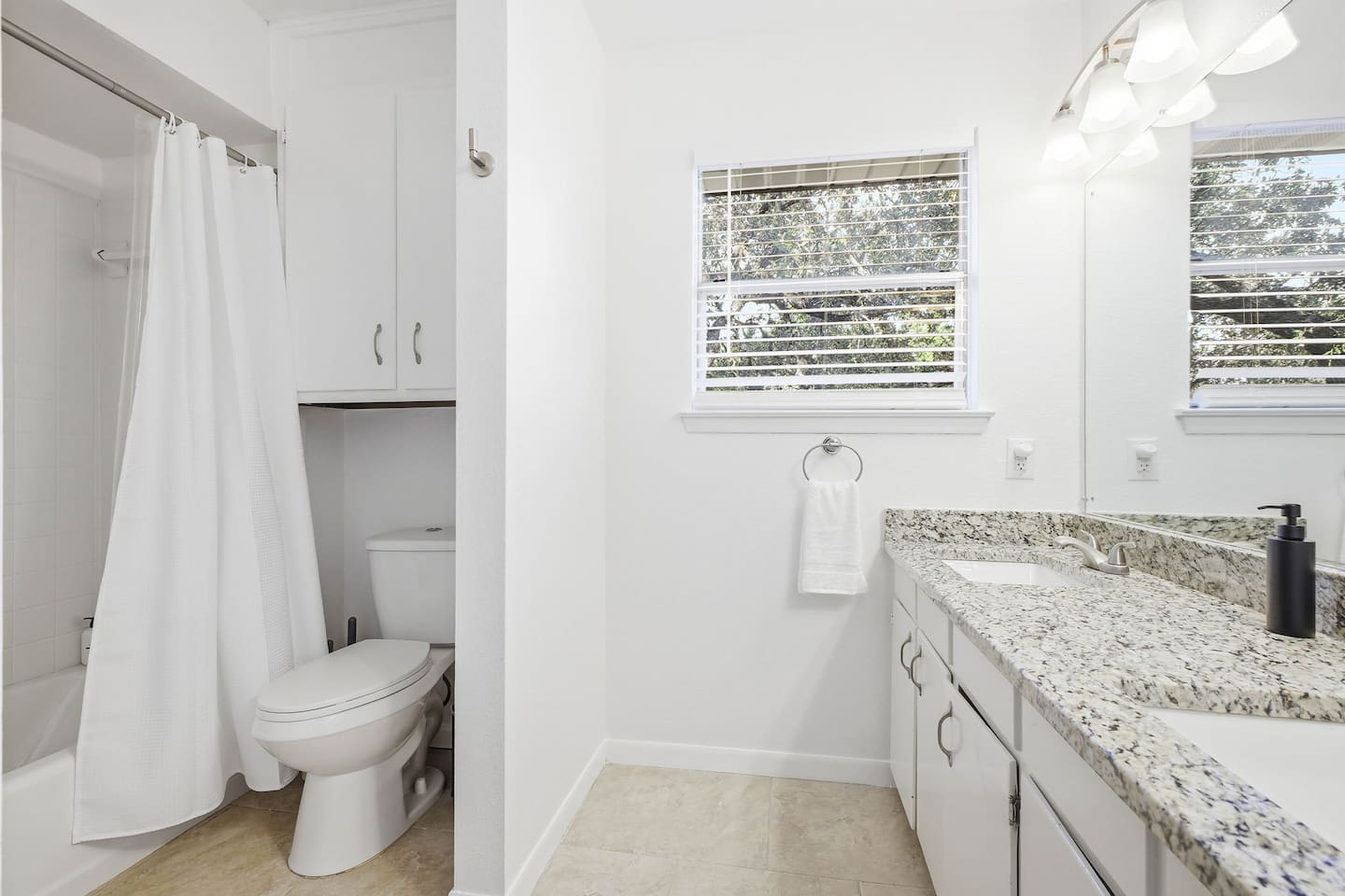 Full second-floor bathroom with bathtub
