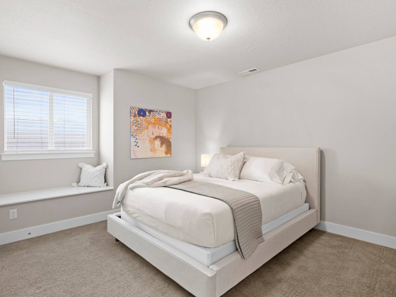 Roomy & Stylish Haven: Queen Bedroom 3, Upstairs