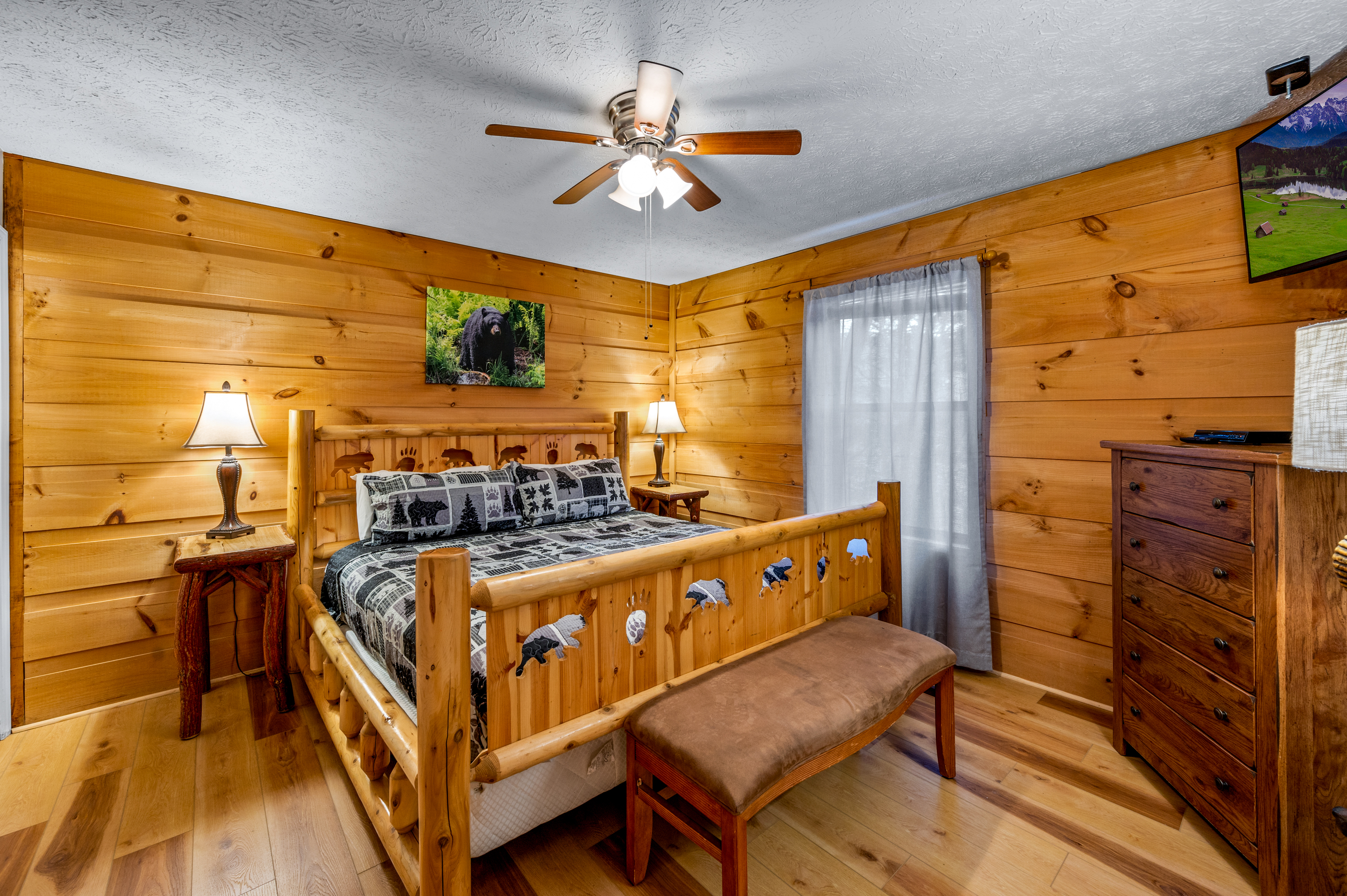 Master Bedroom with King Bed