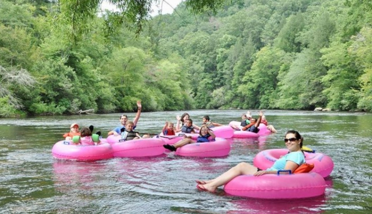 Tubing on the Toccoa