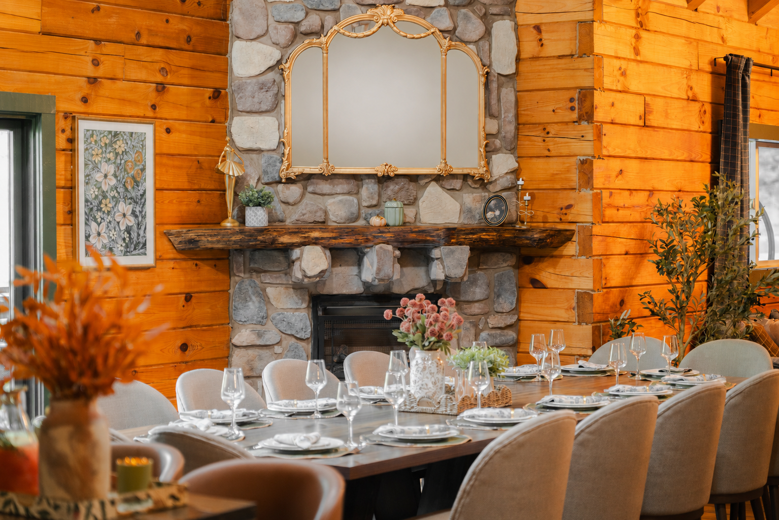 Gather around the table for meals, conversations, and quality time together.