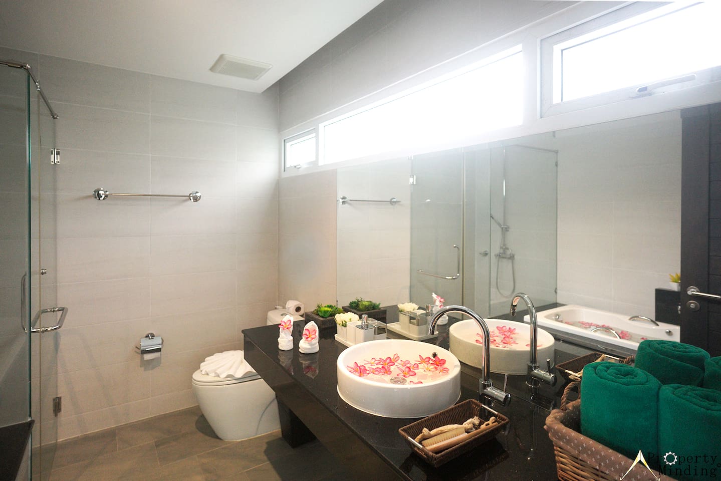 Master bathroom