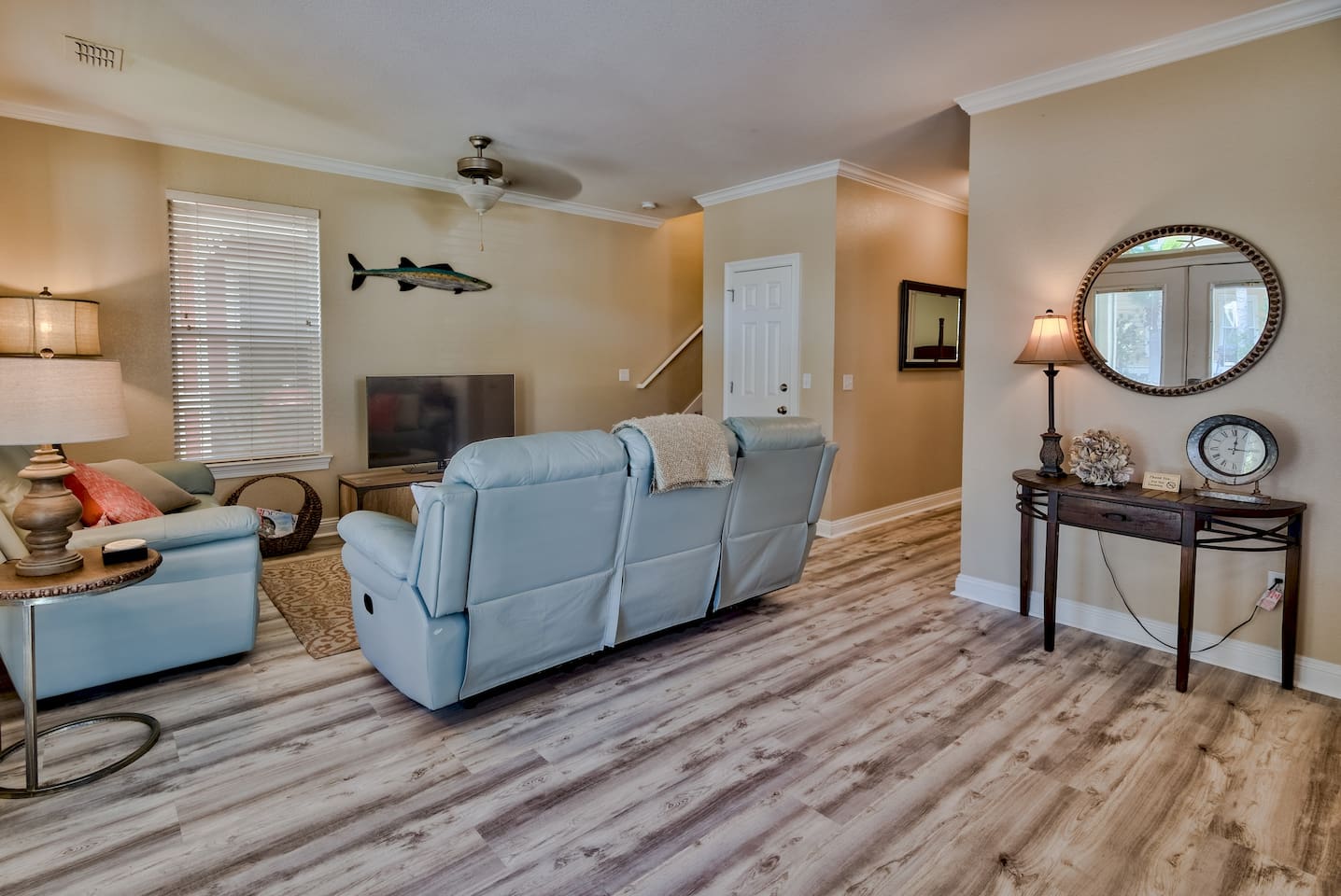 Designed with Coastal decors.