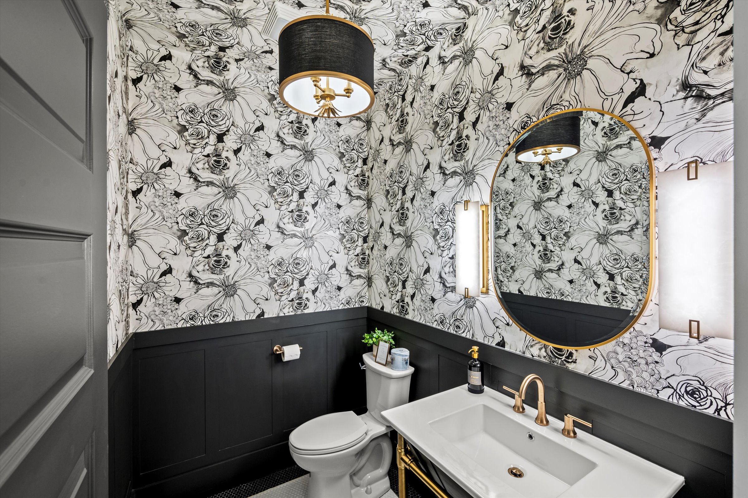 Enjoy the added privacy of a dedicated half-bathroom!