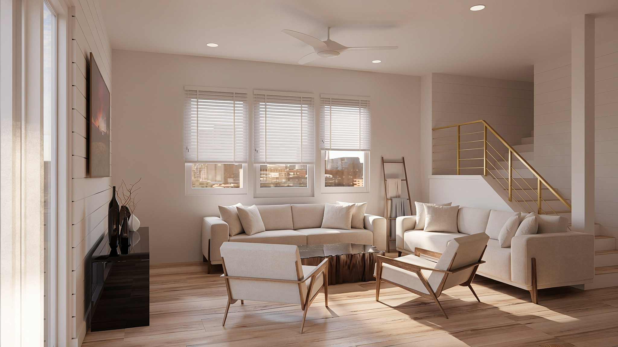 Cozy Living Area | Rendering
