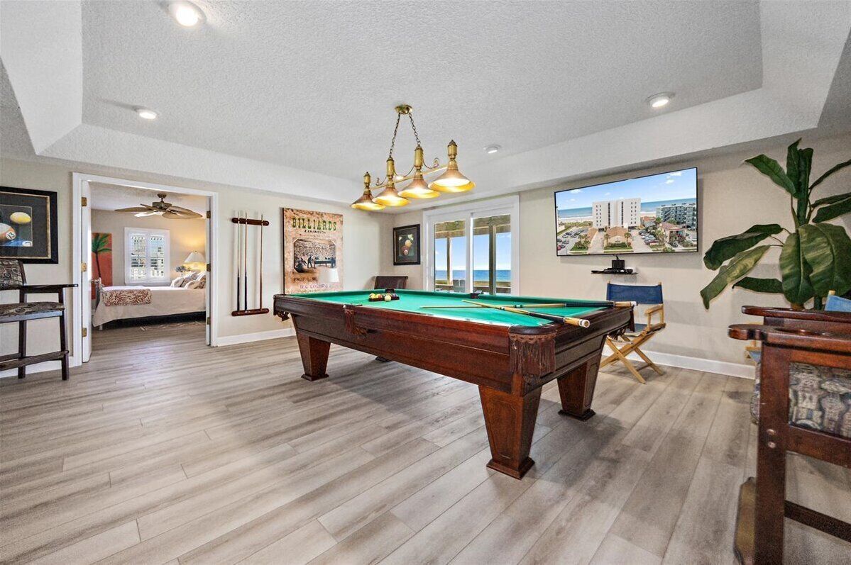 Game room downstairs
