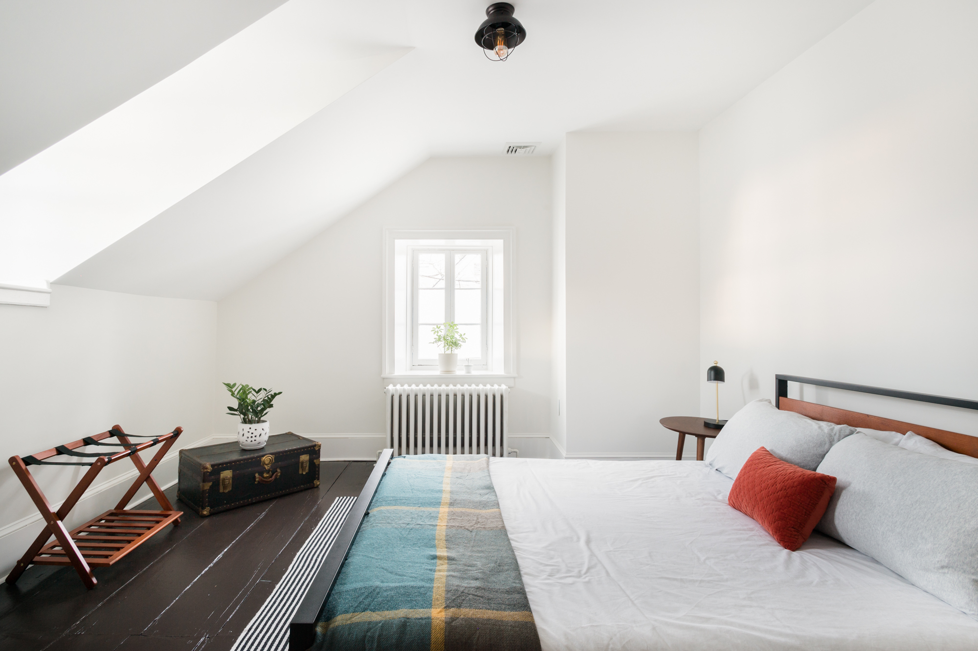Bedroom 2, tucked under the eaves