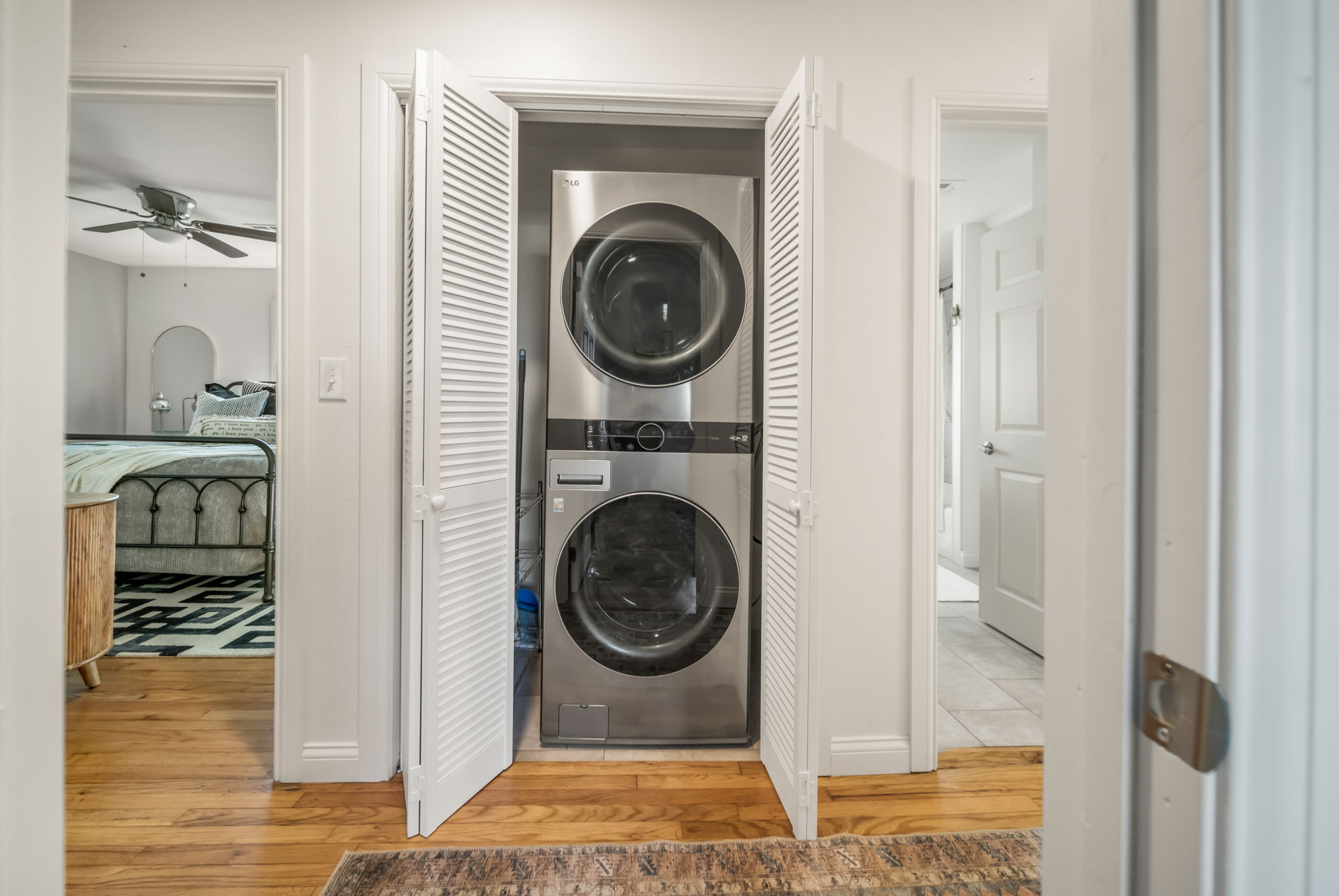 Laundry Room with Full Size Washer/Dryer