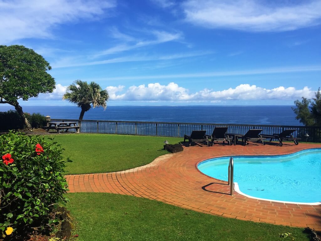 Queens Bath Lookout Pool Jacuzzi BBQ Lotus Property Management