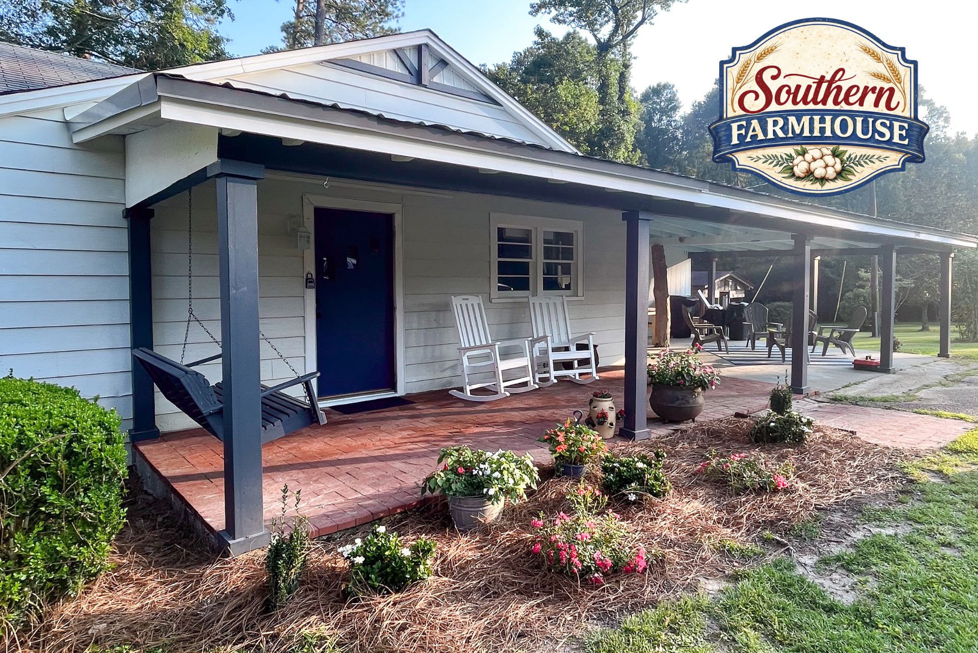 Stay at this One of a Kind Southern Farmhouse!