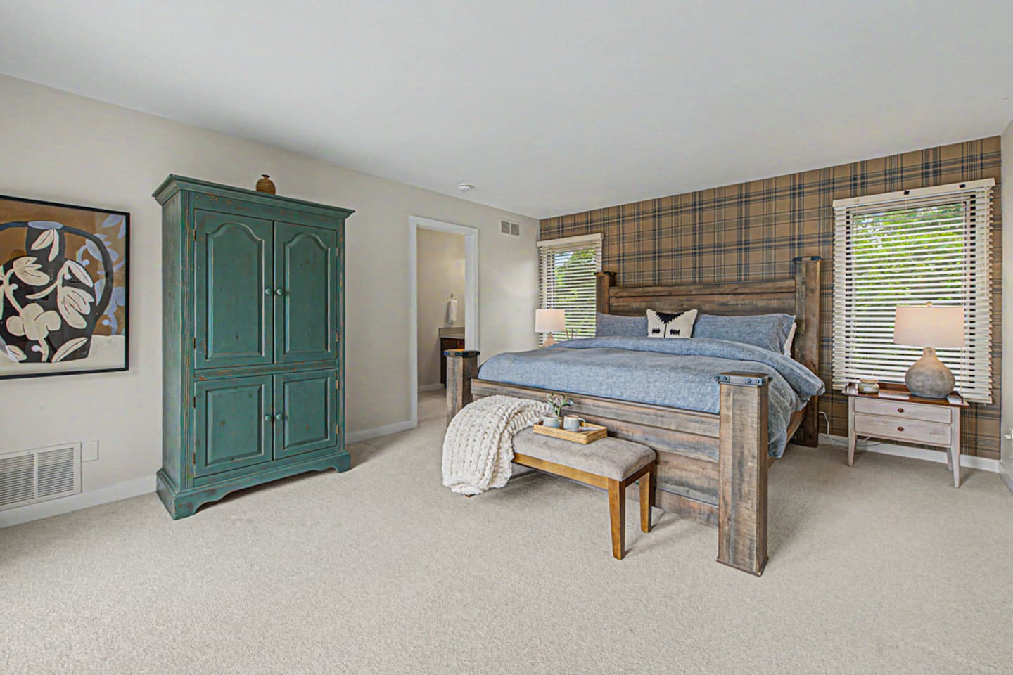 Four bedrooms means everyone gets their own space and nobody draws the short straw.
