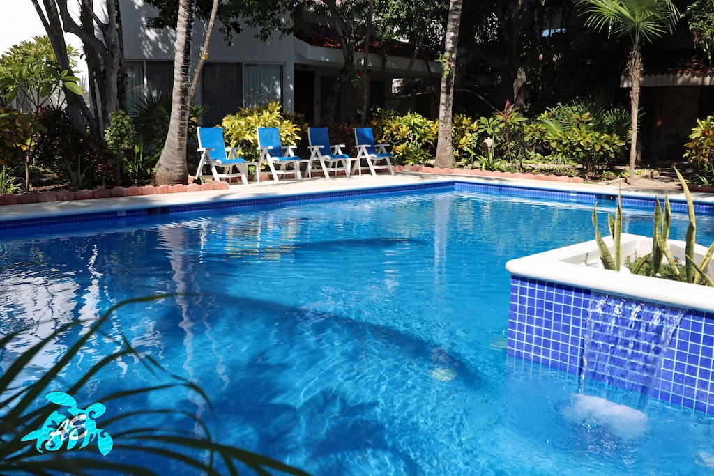 Luxury Spacious Poolside Villa, 30 steps to Beach! 5