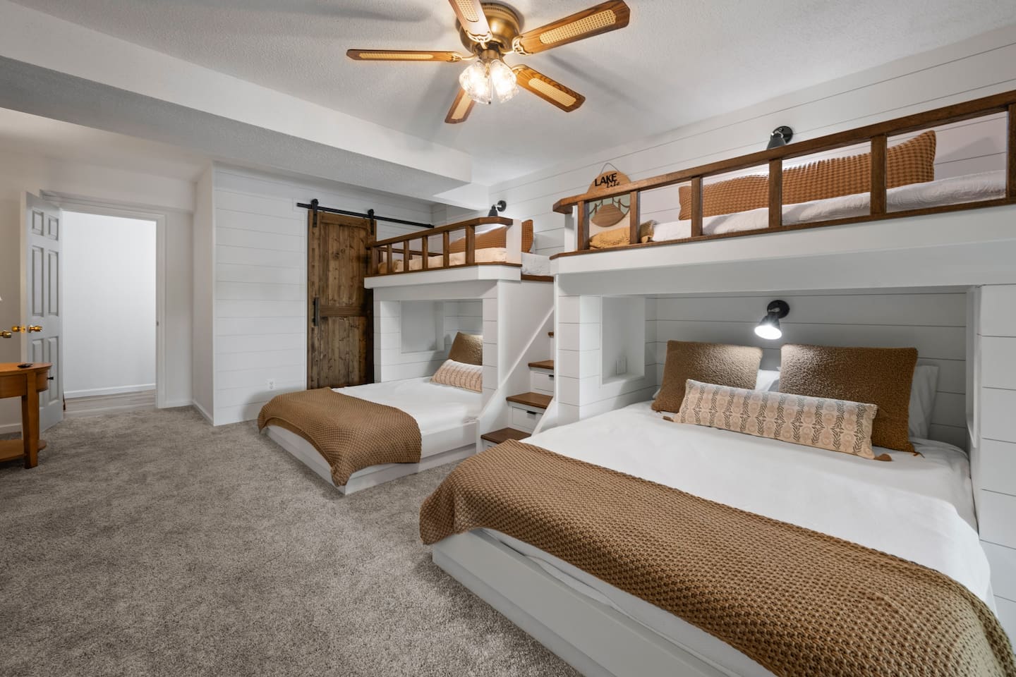 Twin over Queen Bunkroom