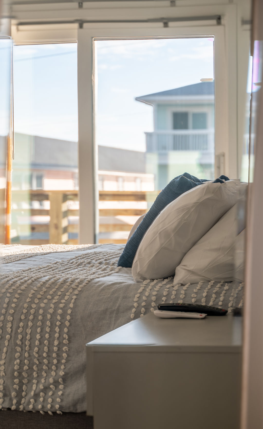 Bed linens provided