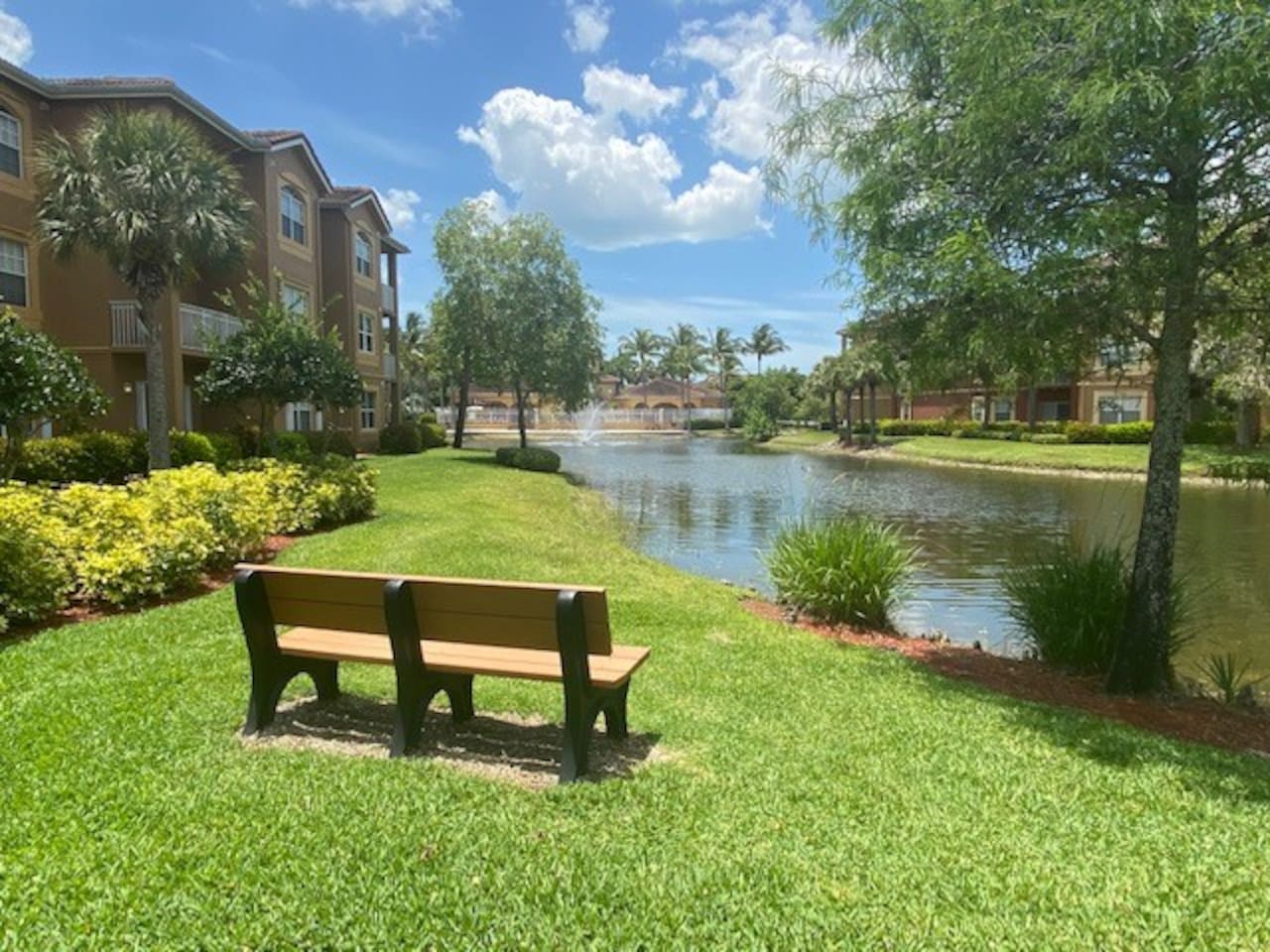 Enjoy sunsets with the lake view