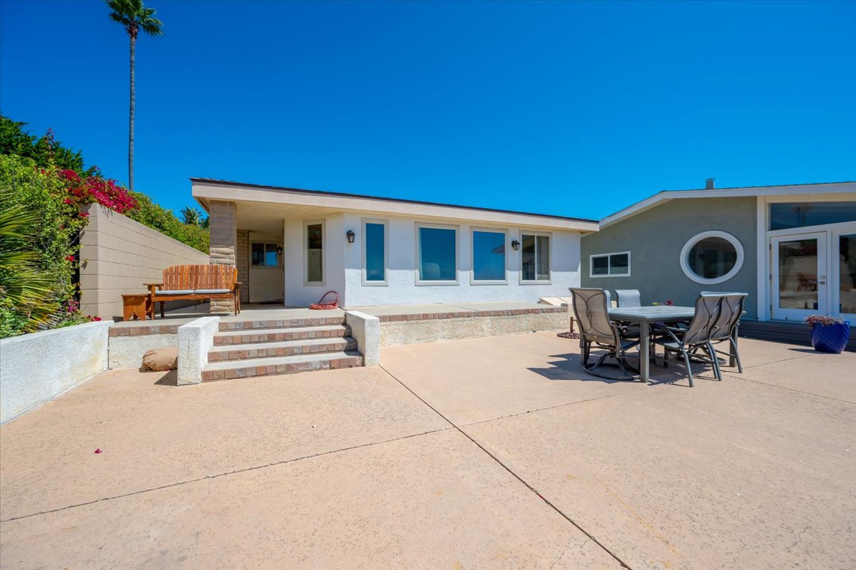 Large Cement Patio