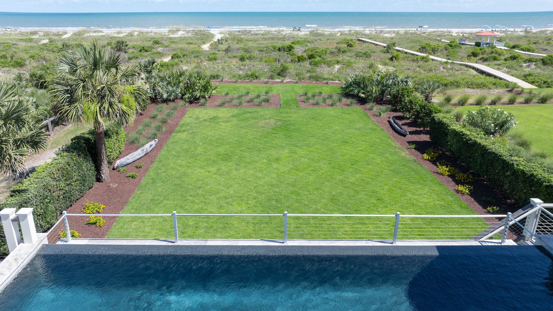 View of beach | Beach Shelter | 3708 Palm Blvd | Isle of Palms, SC | IOP Escapes