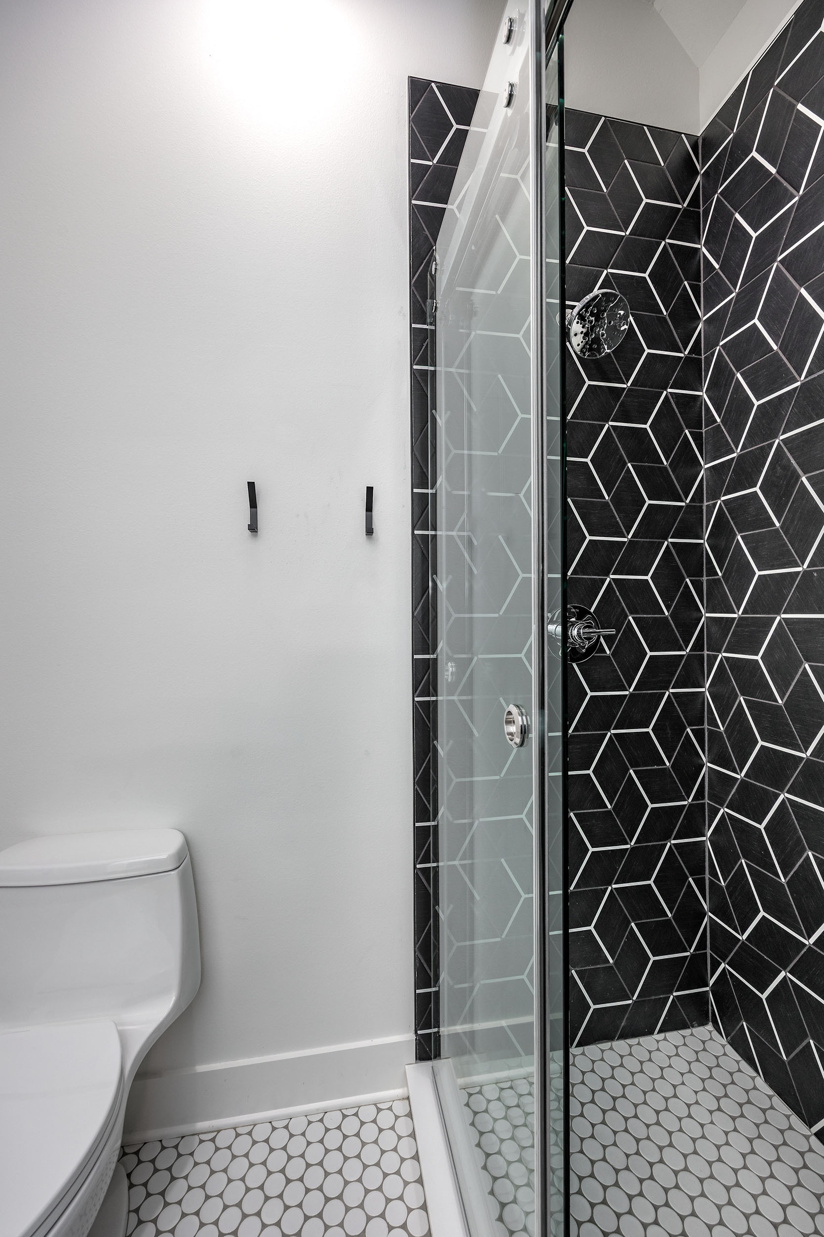 Alternate view of the upstairs bathroom