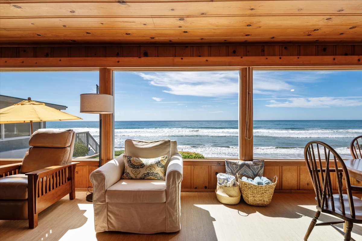 Ocean Views from Living Room