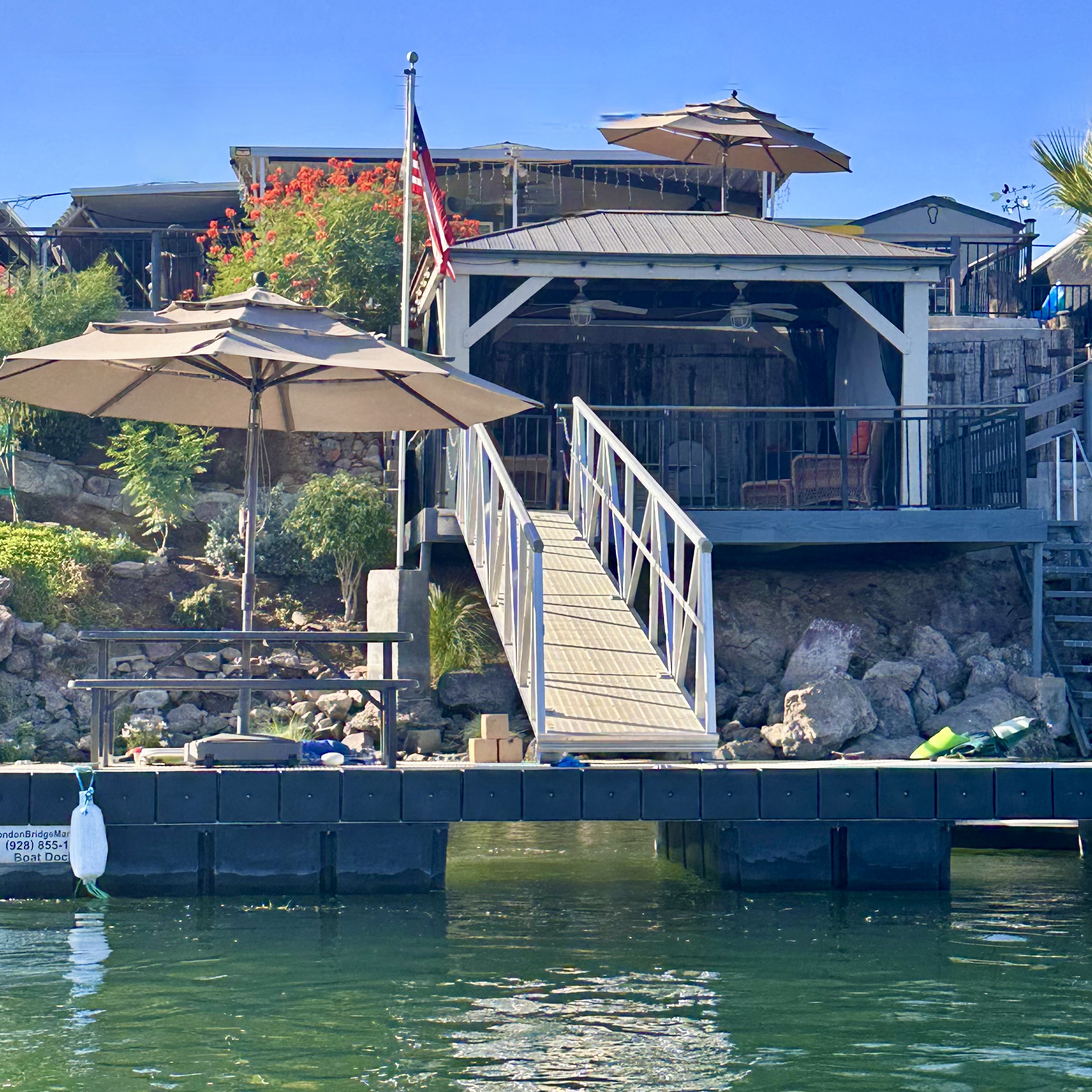 Dock and lower deck