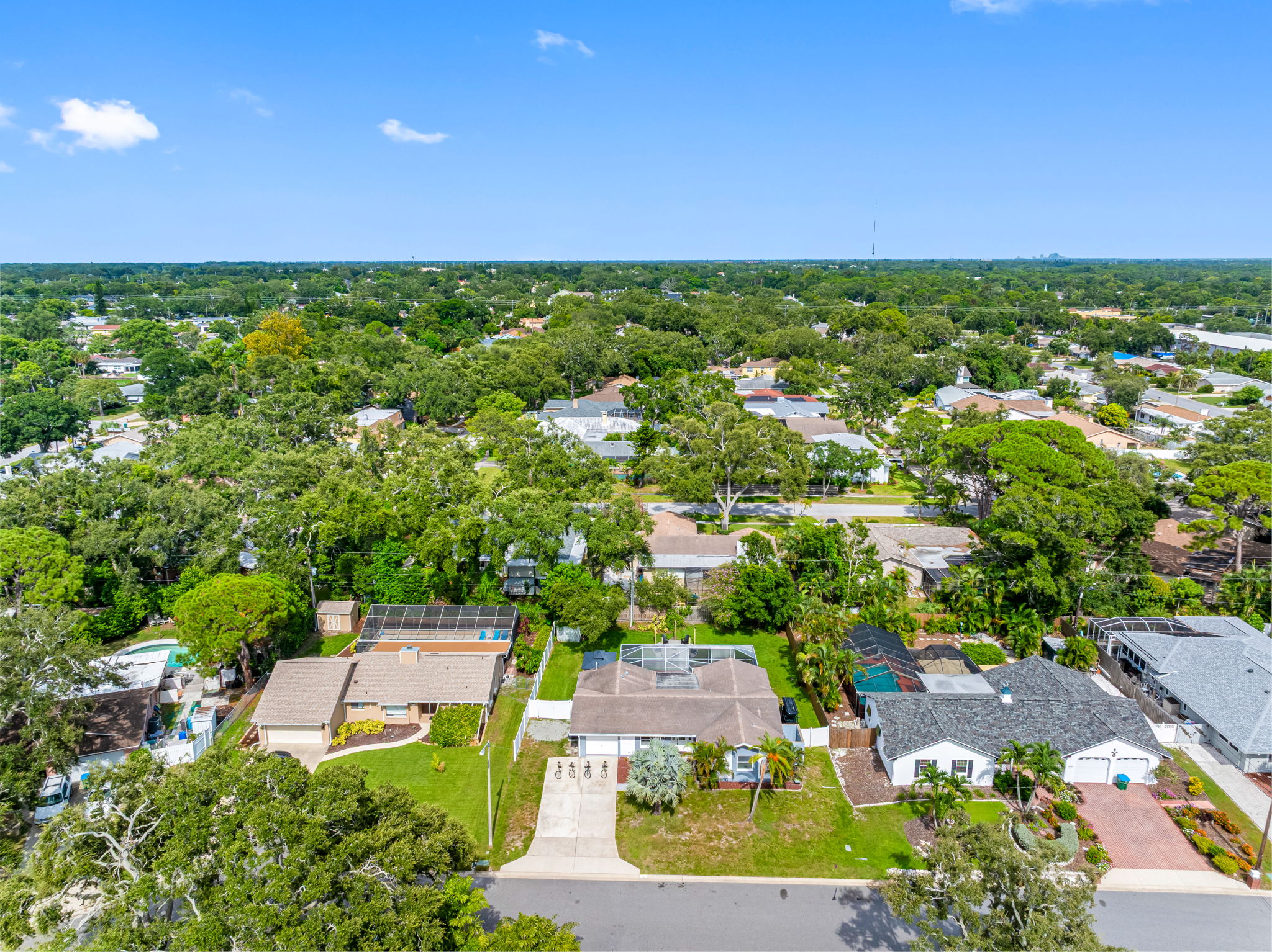 Aerial View of the Neighborhood
