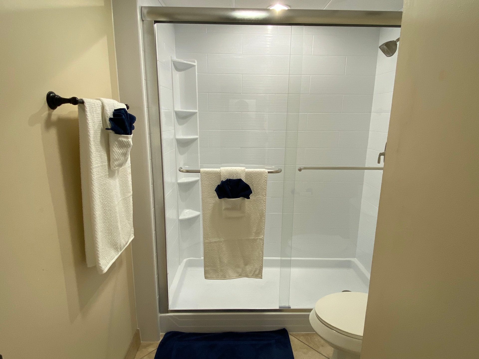 Walk in shower