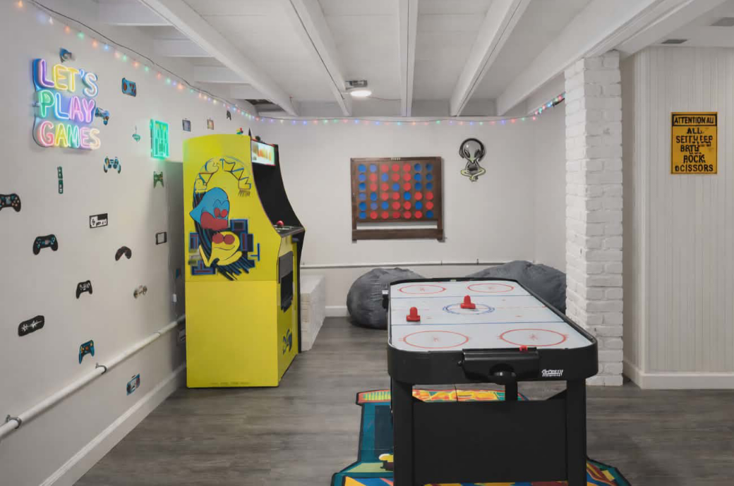 Fun is the name of the game at Magic City Manor! Our game room is stacked with all the games you could imagine.