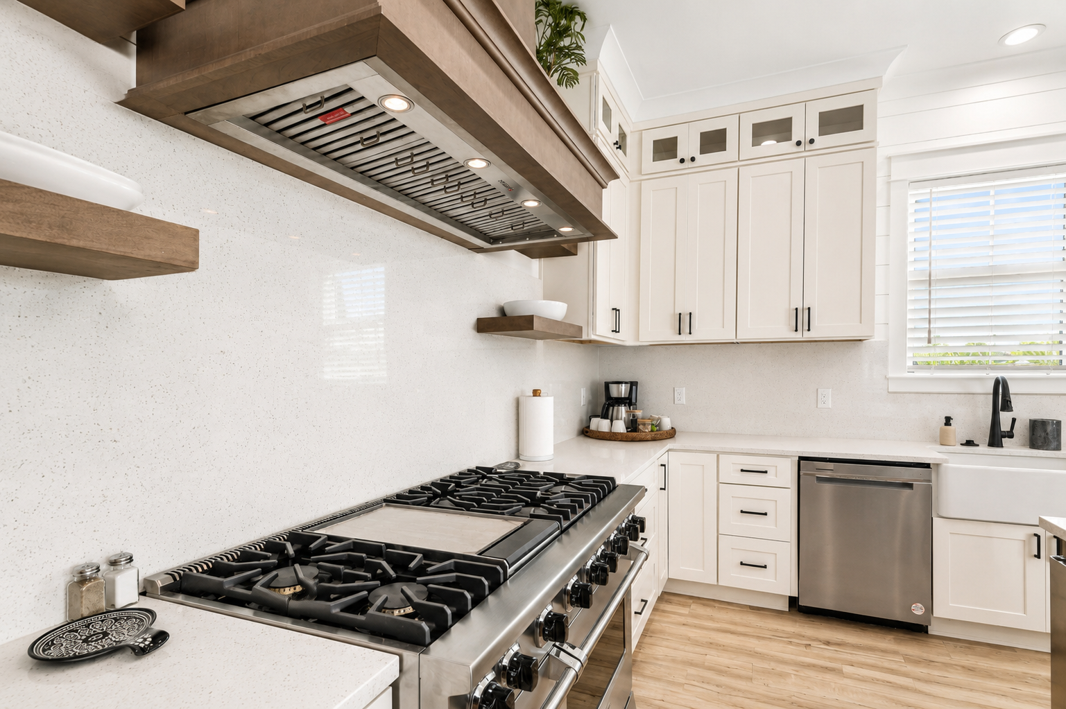 Chef's Kitchen with Viking 48" Gas Range
