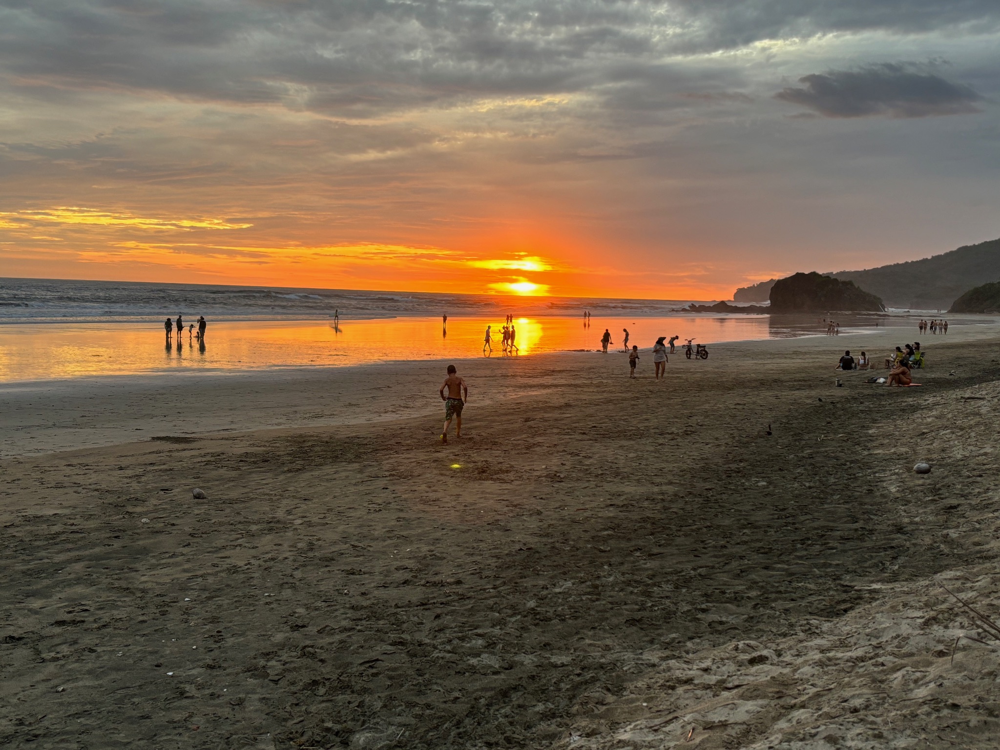 Sunset at Playa Grande