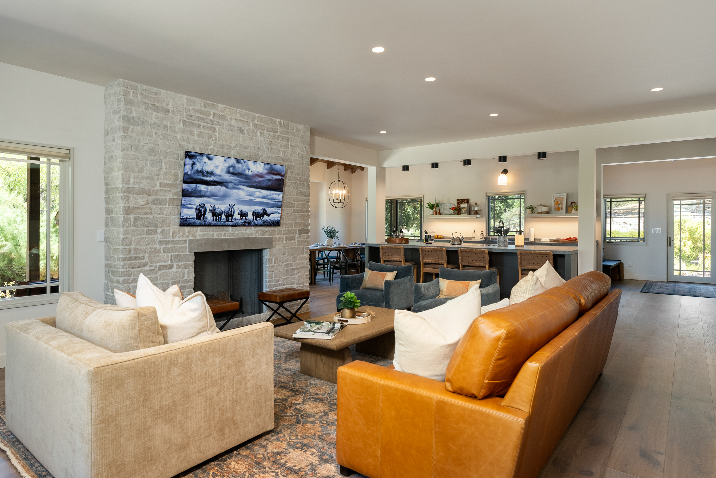 Spacious, luxury seating perfect for binge-watching favorites