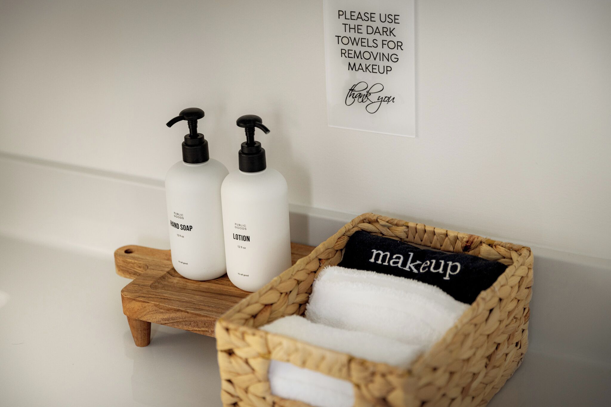 Bathroom amenities