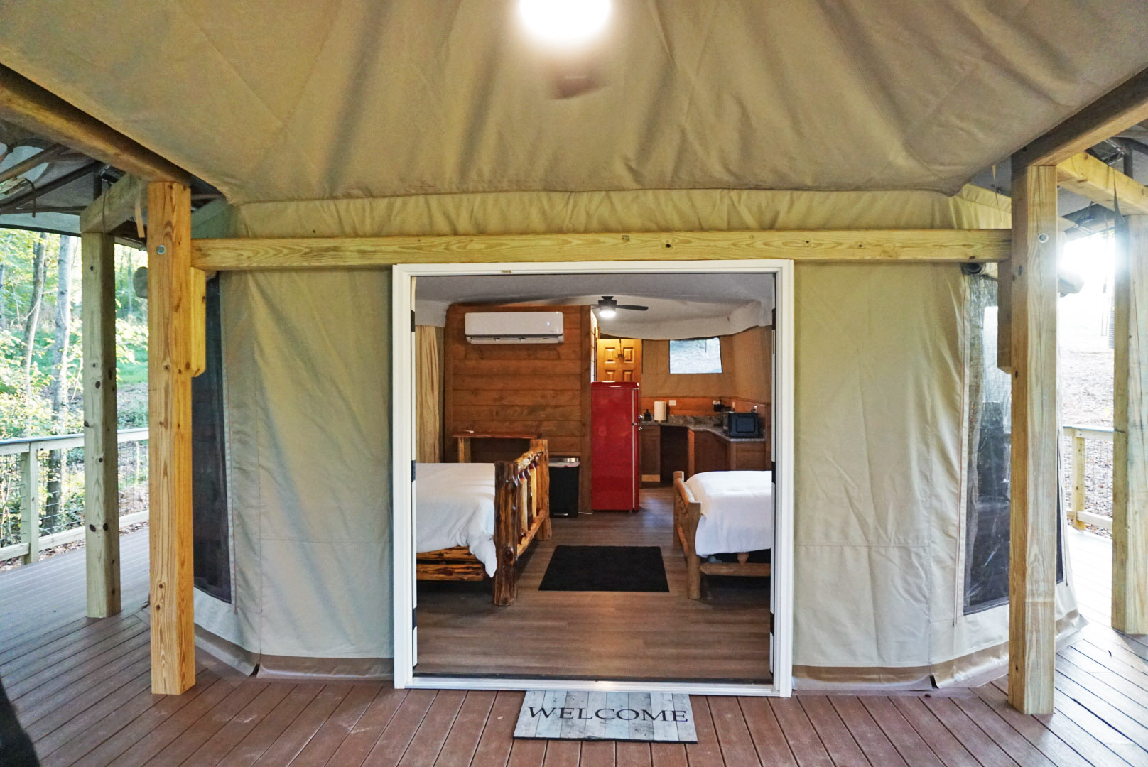 Embrace nature with rustic charm and modern comforts await you!