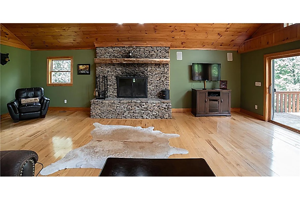 Rustic Cabin Lodge Living Room